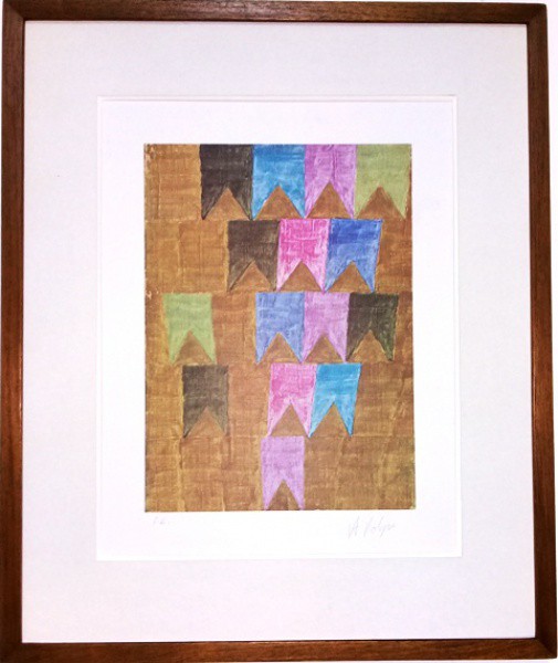 ALFREDO VOPI, GRAVURA PA 35/250. 50 X 60 cm