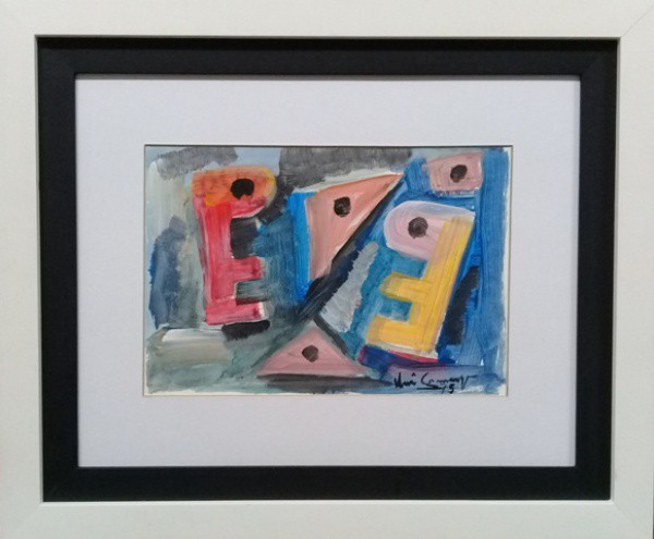 IBERE  CAMARGO,  AQUARELA. 15 X 24 cm.