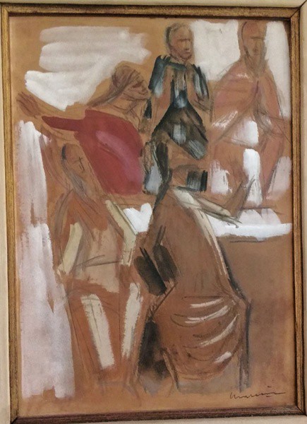 Emeric Marcier - Bela obra original do consagrado artista romeno/brasileiro Emeric Racz Marcier, Téc