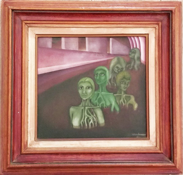 Wilma Lacerda - Óleo Sobre Tela Assinado no canto inferior direito pela catalogada artista. Em muito