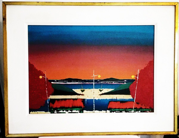 Tuco Amalfi - Magnífica obra do renomado e catalogado artista TUCO AMALFI, detentor de prêmios em ex