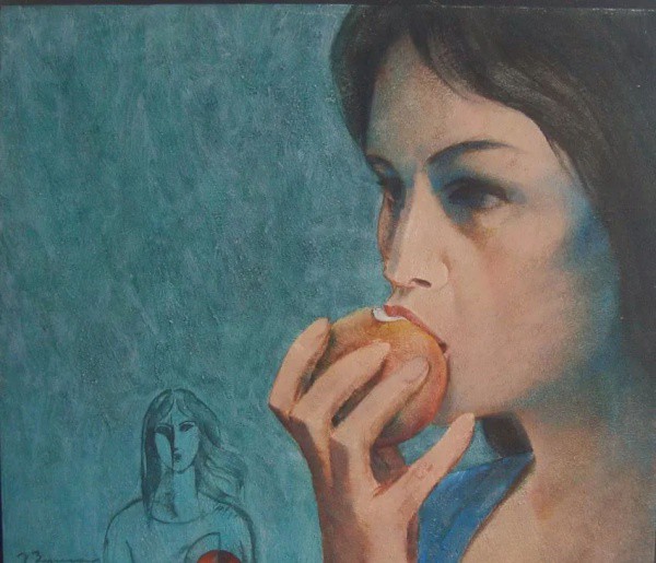 J. Bezerra - Pintura Óleo Sobre Tela Assinada no canto inferior esquerdo atribuida ao artista