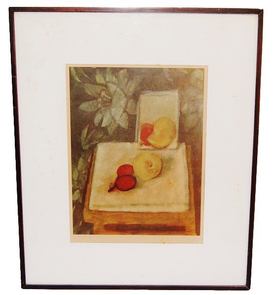 SCLIAR - Gravura, assinada e emoldurada com proteção de vidro. Medida 27x37cm e com moldura 60x50cm.
