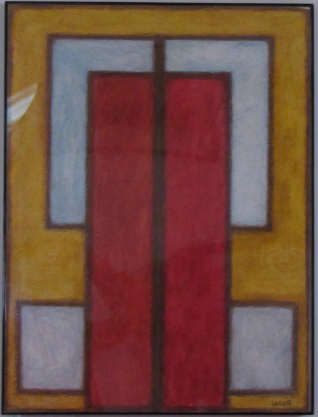 IANELLI, t.m. "Geométrico", medindo: 61 x 45,5 cm. A.c.i.d