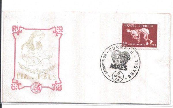 ENVELOPE NÃO OFICIAL - 1955