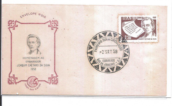 ENVELOPE NÃO OFICIAL - 1958