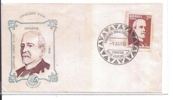 ENVELOPE NÃO OFICIAL - 1958