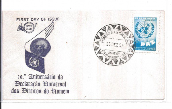 ENVELOPE NÃO OFICIAL - 1958