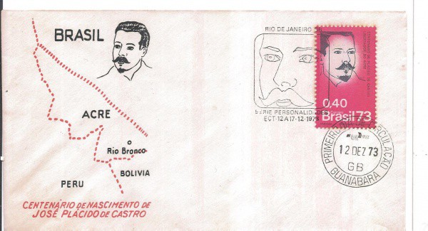 ENVELOPE NÃO OFICIAL - 1973