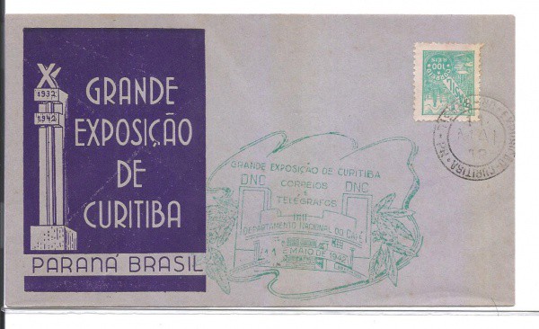 ENVELOPE NÃO OFICIAL - 1942