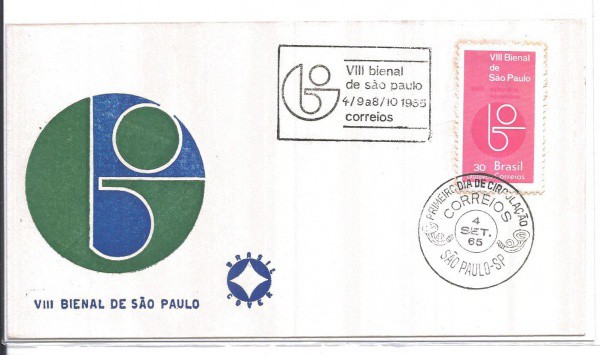 ENVELOPE FDC 001 - 1965