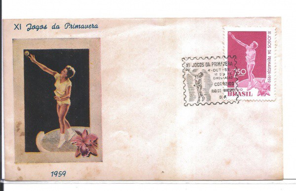 ENVELOPE NÃO OFICIAL - 1959