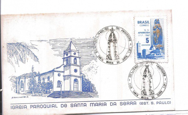 ENVELOPE NÃO OFICIAL - 1972