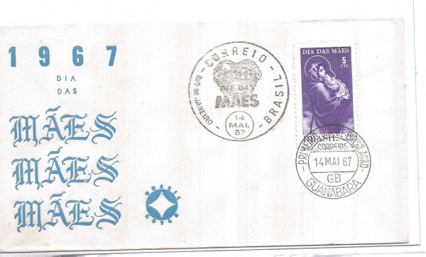 ENVELOPE NÃO OFICIAL - 1967