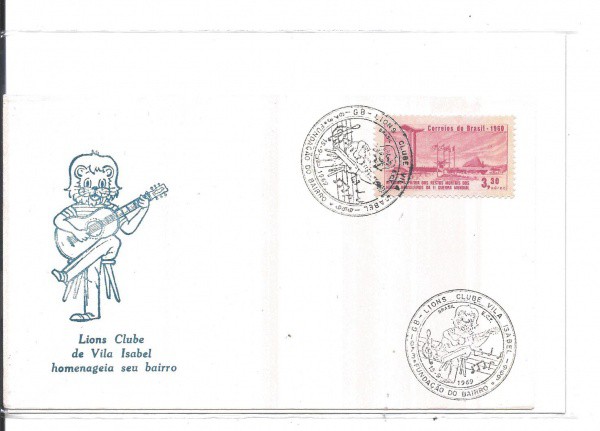 ENVELOPE NÃO OFICIAL - 1969
