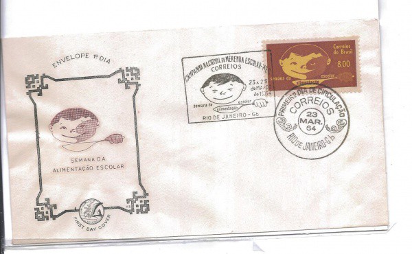 ENVELOPE NÃO OFICIAL - 1964