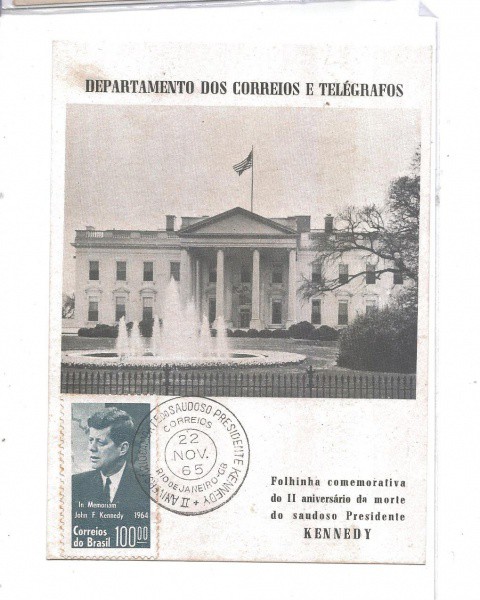 ENVELOPE NÃO OFICIAL - 1965
