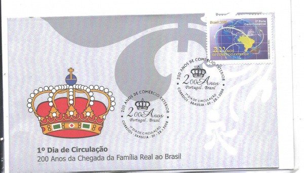 ENVELOPE NÃO OFICIAL - 2008