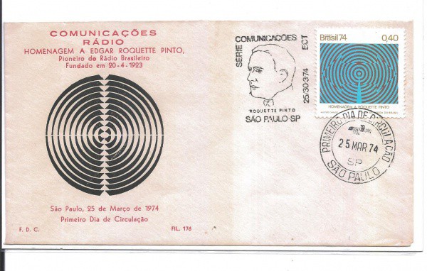 ENVELOPE NÃO OFICIAL - 1974