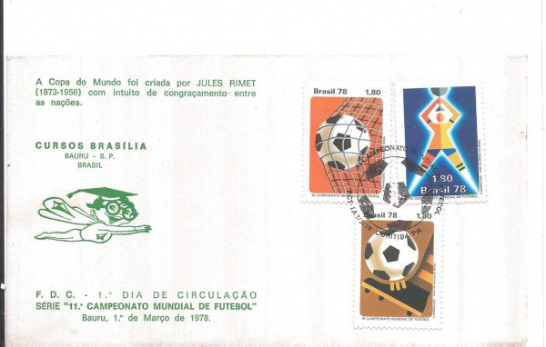 ENVELOPE NÃO OFICIAL - 1978