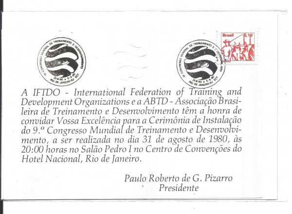 ENVELOPE NÃO OFICIAL - 1980