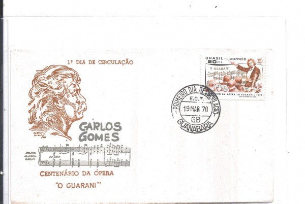 ENVELOPE NÃO OFICIAL - 1970