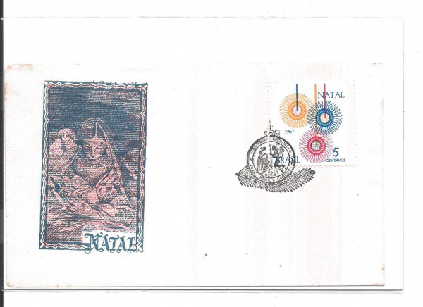 ENVELOPE NÃO OFICIAL - 1967