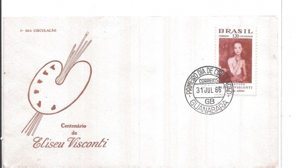 ENVELOPE NÃO OFICIAL - 1966