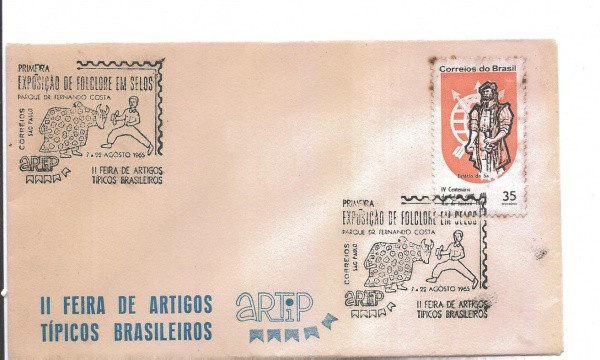 ENVELOPE NÃO OFICIAL - 1965