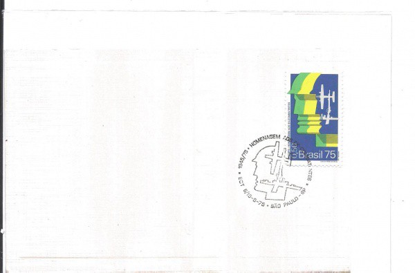ENVELOPE NÃO OFICIAL - 1975