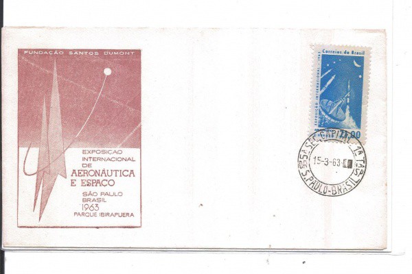 ENVELOPE NÃO OFICIAL - 1963