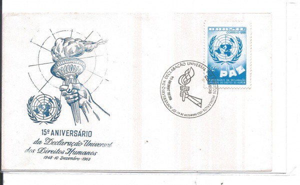 ENVELOPE NÃO OFICIAL - 1963