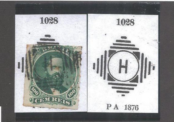 CA018= CARIMBOS DO IMPERIO - CATALOGO PAULO AYRES - N 1028 - PA 1876