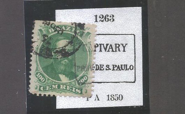 CA033= CARIMBOS DO IMPERIO - CATALOGO PAULO AYRES - N 1263 - PA 1850