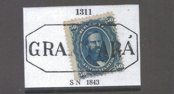CA043= CARIMBOS DO IMPERIO - CATALOGO PAULO AYRES - N 1311 - SN 1843