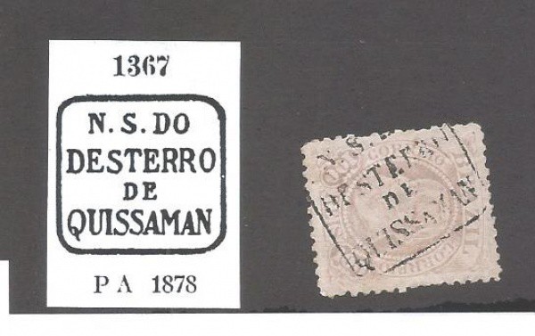 CA050= CARIMBOS DO IMPERIO - CATALOGO PAULO AYRES - N 1367 - PA 1878