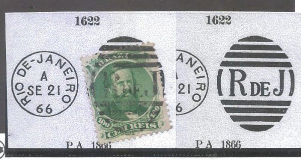 CA076= CARIMBOS DO IMPERIO - CATALOGO PAULO AYRES - N 1622 - PA 1866