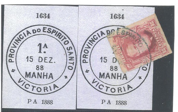 CA079= CARIMBOS DO IMPERIO - CATALOGO PAULO AYRES - N 1634 - PA 1888