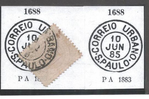 CA093= CARIMBOS DO IMPERIO - CATALOGO PAULO AYRES - N 1688 - PA 1883