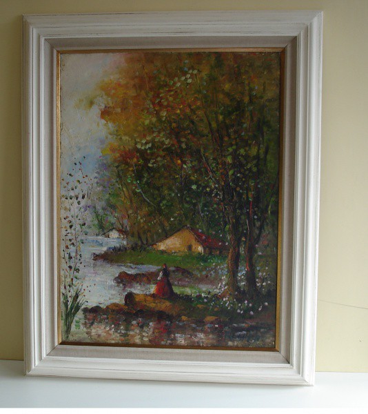 Roberto Cohen, Paisagem, OSE 80 x 60 cm (com moldura 101 x 82 cm) ACID
