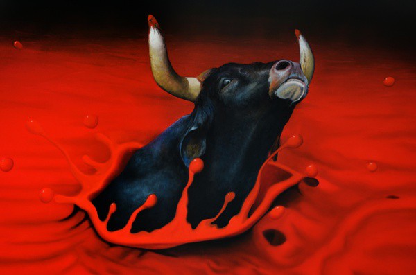 Iri Vilela, OST, 100 x 160 cm, ACID, 2015, La Última Torada. Pintor e desenhista autodidata, Iri H