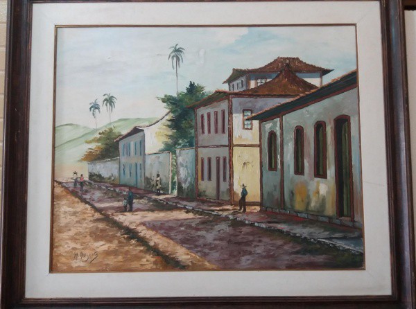 Maria Augusta Tedeschi de Araújo, OSM, 66 x 80 cm (com moldura em madeira, medindo 90 x 107 cm, ACIE