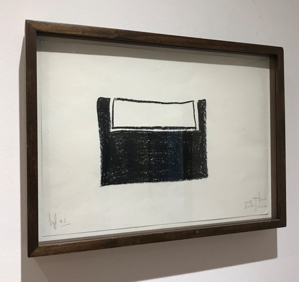 ESTER GRINSPUM - Desenho sobre papel. Obra única. Ano: 2002. Tamanho: 20,5 x 29cm. Com moldura: 24 x