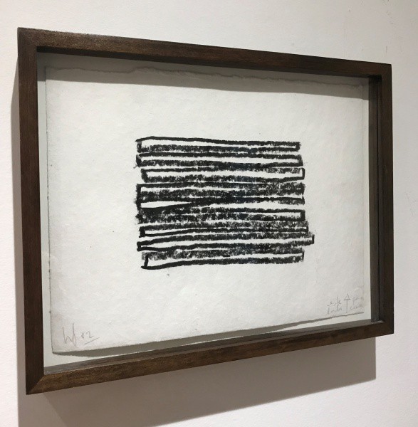 ESTER GRINSPUM - Desenho sobre papel. Obra única. Ano: 2002. Tamanho: 18 x 24cm. Com moldura: 22 x 2