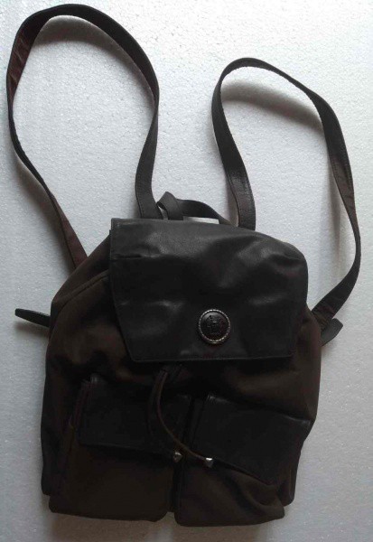 GIANNI VERSACE - Mochila - Made In Italy - 37cm x 32 cm