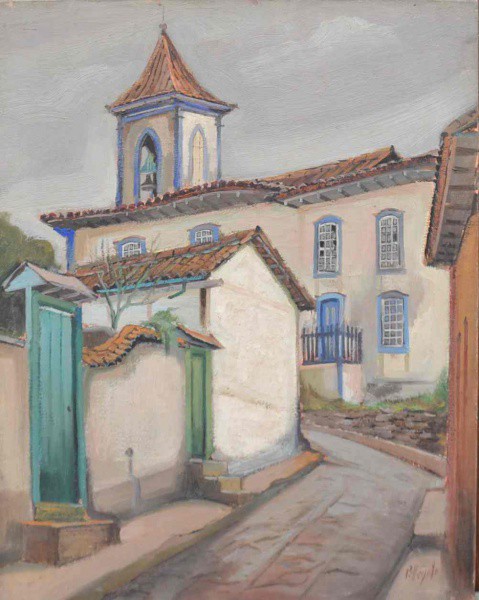 Omar Pellegatta - Sem Título - Óleo sobre Tela - 50x40 - Sem Moldura - Acid
