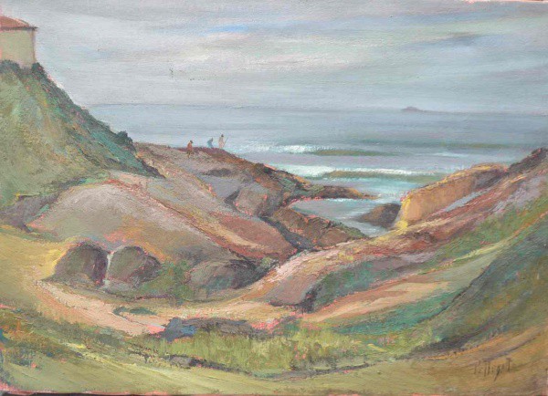 Omar Pellegatta - Marinha - Óleo sobre Tela - 33x46 - Sem Moldura - Acid