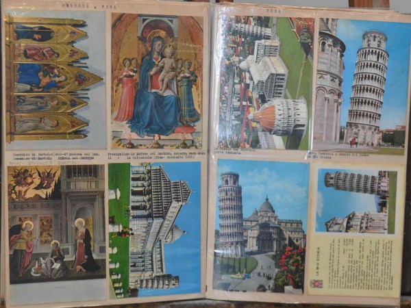 Album de Cartões Postais de Viagens do Renomado Artista Plástico Omar Pellegatta