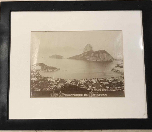 Marc Ferrez (Rio de Janeiro RJ 1843 - 1923) - VUE TOPOGRAPHIQUE DE BOTAFOGO - ` Antiga vista topográ