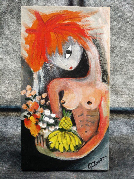 quadro óleo s/ tela Gerusa Zveut Rio -2010